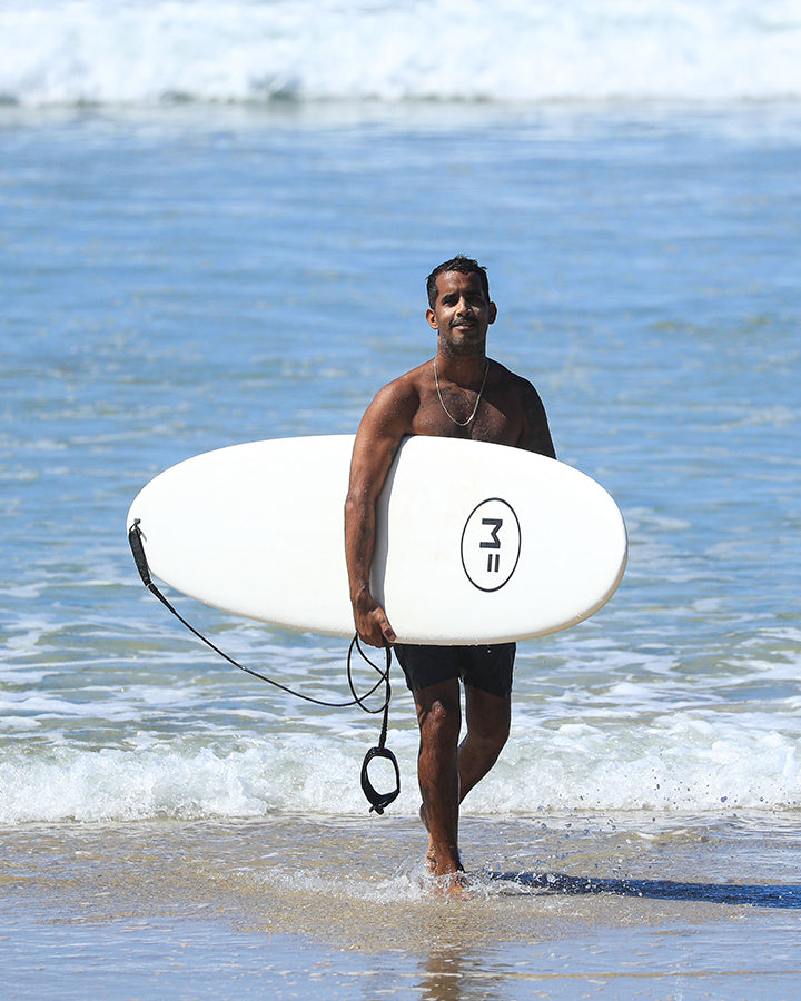 MF BEASTIE - WHITE – MICK FANNING SOFTBOARDS USA