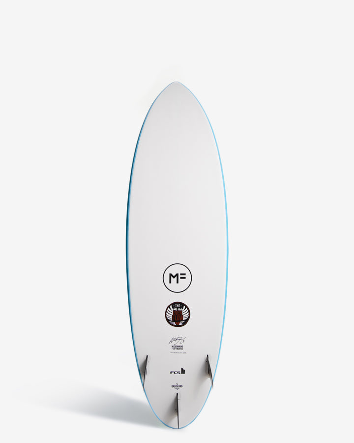 MF EVENFLOW - AQUA – MICK FANNING SOFTBOARDS USA