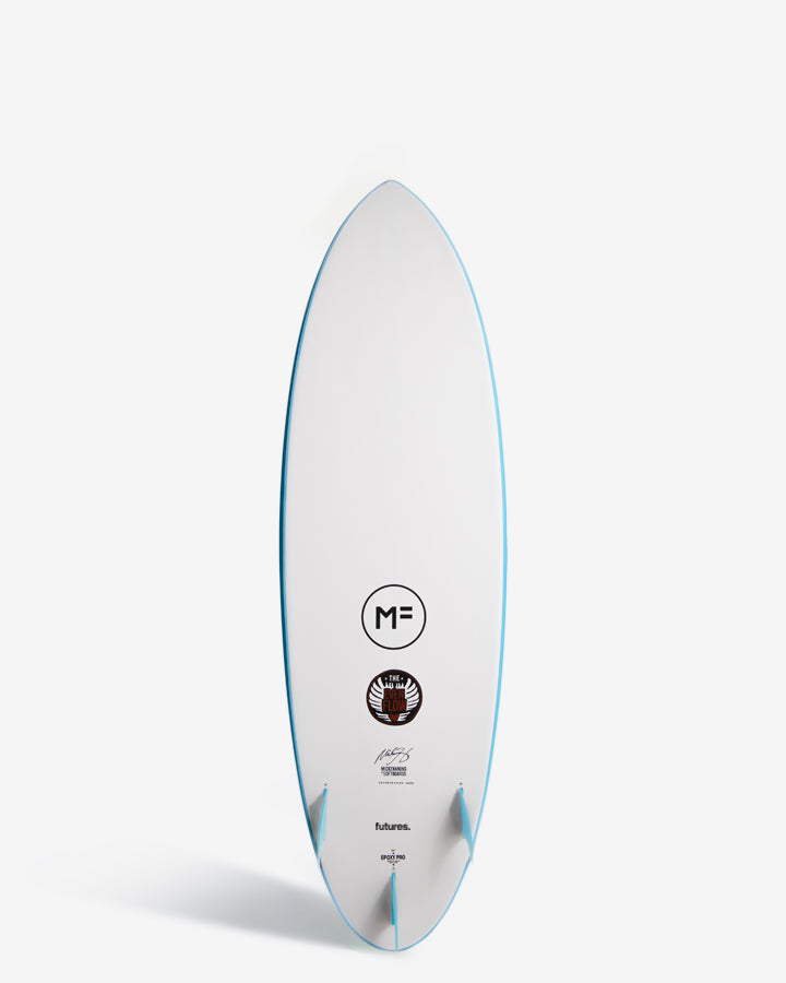 MF EVENFLOW - AQUA – MICK FANNING SOFTBOARDS USA
