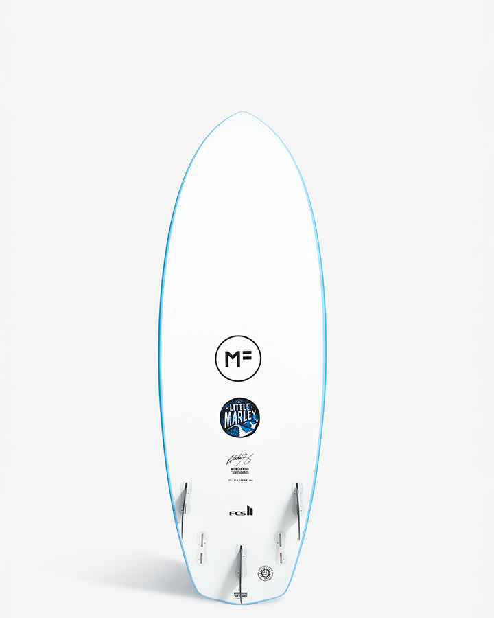 MF LITTLE MARLEY - AQUA – MICK FANNING SOFTBOARDS USA