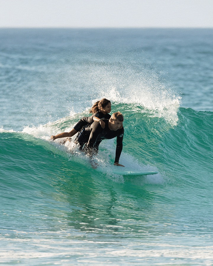 BEASTIE SUPER SOFT - MINT/AQUA FUTURES – MICK FANNING SOFTBOARDS USA