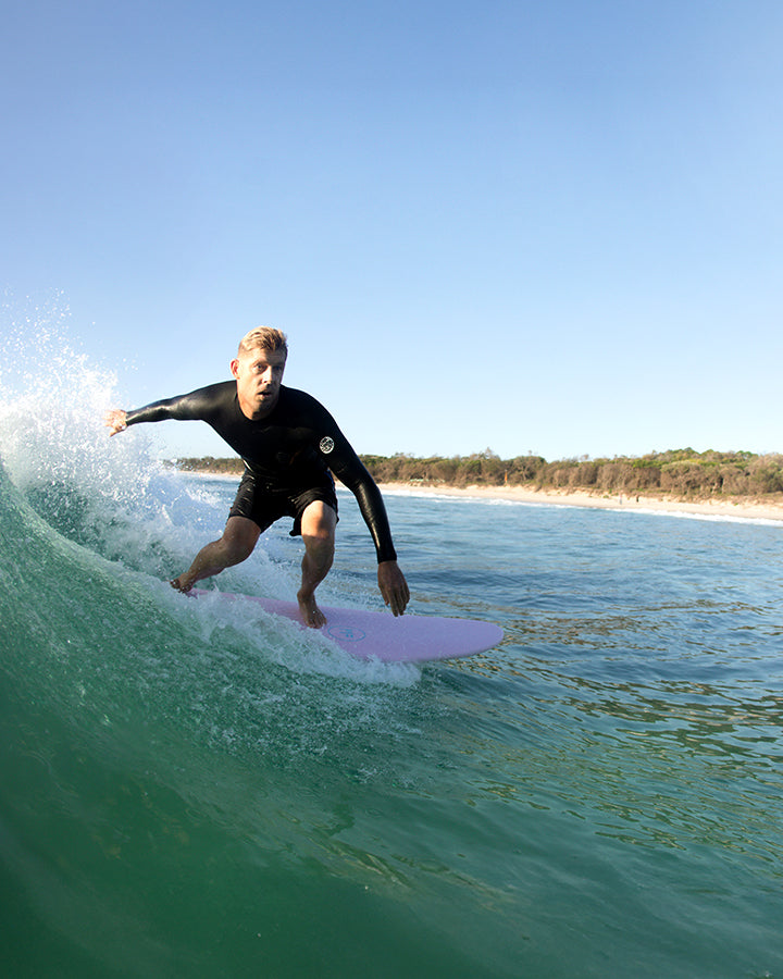 BEASTIE SUPER SOFT - BABY PINK FUTURES – MICK FANNING SOFTBOARDS USA