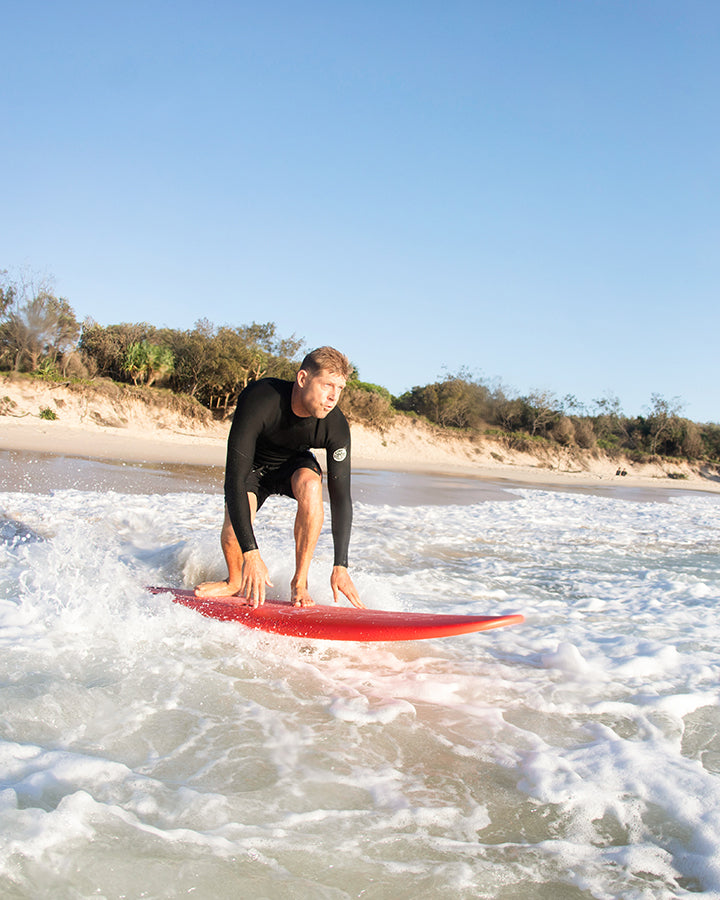 BEASTIE SUPER SOFT - RED/PINK FUTURES – MICK FANNING SOFTBOARDS USA