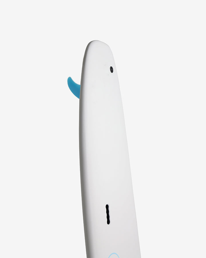 BEASTIE SUPER SOFT - WHITE/TEAL FUTURES – MICK FANNING SOFTBOARDS USA