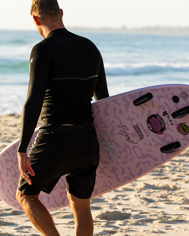MINI BEASTIE SUPER SOFT- PINK FUTURES – MICK FANNING SOFTBOARDS USA