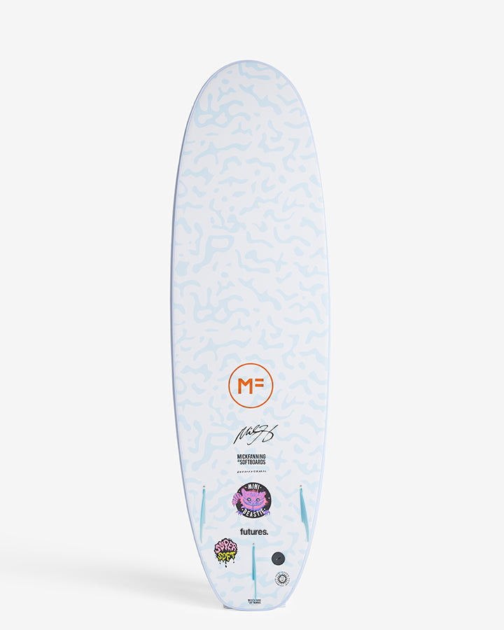 MINI BEASTIE SUPER SOFT- SKY FUTURES – MICK FANNING SOFTBOARDS USA