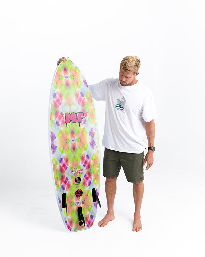 MICK FANNING SOFT BOARDS SUPER SOFT ７’６” Buy the MF Softboards Super Soft 7ft 6in Orange Surfboard