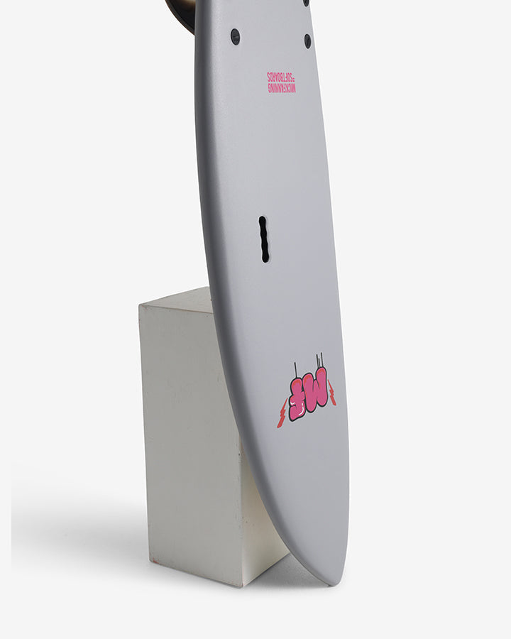 MF UNICORN SUPERSOFT - GREY – MICK FANNING SOFTBOARDS USA